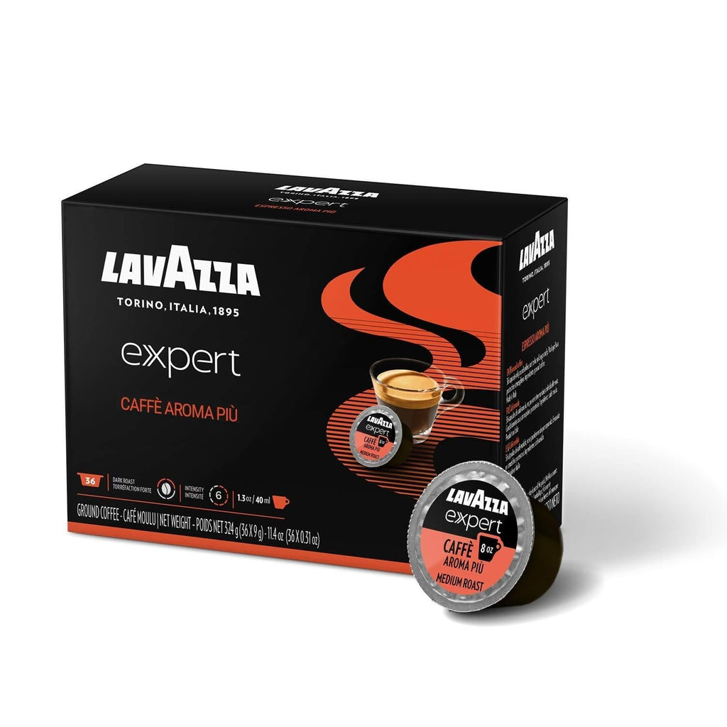  [AUSTRALIA] - Lavazza Expert Caffe' Aroma Piu' Coffee Capsules (36 Capsules), Expert Caffe' Aroma Piu', 36Count Caffe' Aroma Piu'