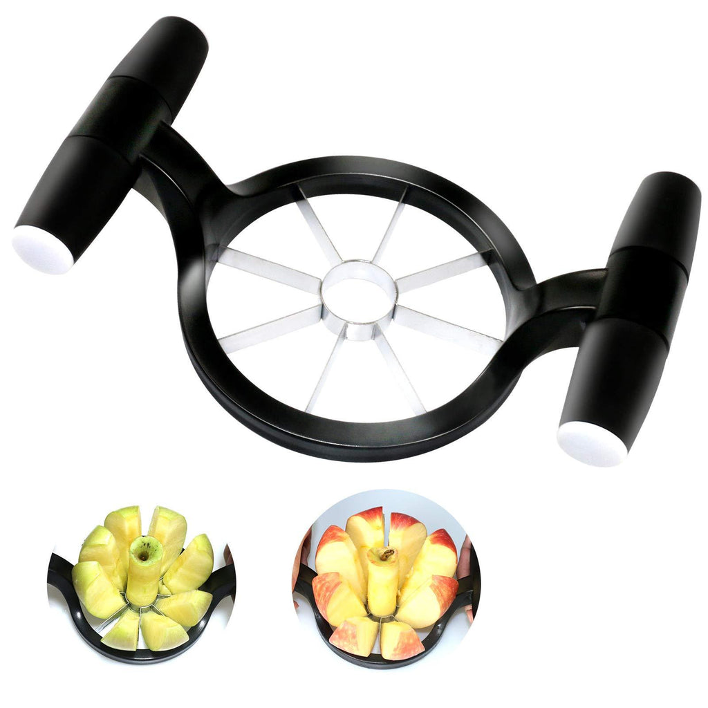 [AUSTRALIA] - LIANGKEN Apple Slicer and Corer Tool, Professional Apple Cutter 8 Slices with Stainless Steel Blade, Apple Divider with Comfortable Handle, Durable and Sturdy, Fruit Slicer