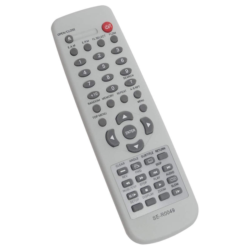 SE-R0049 Replace Remote Control fit for Toshiba DVD Video Player SD-110EB SD-110EE SD-110EL SD120 SD-1700 SD-1700U SD-1750 SD-1800 SD-1800U SD220 SD-2700 SD-2710 SD-2710U SD-2800 SD-310V SD-310VU - LeoForward Australia