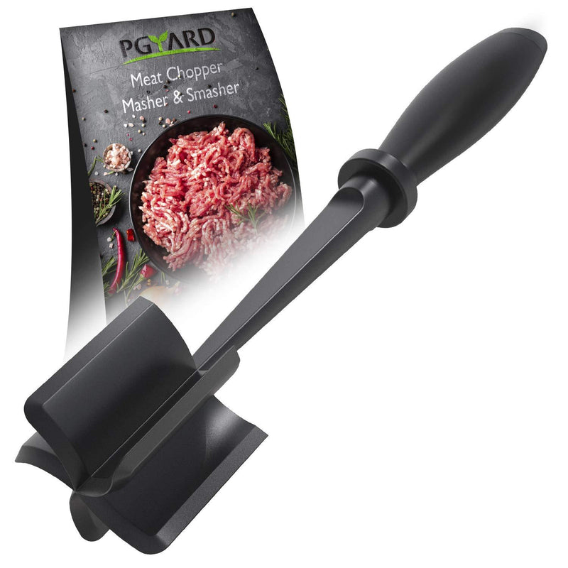  [AUSTRALIA] - Meat Chopper, Hamburger Chopper, Multifunctional Heat Resistant Masher and Smasher for Hamburger Meat, Ground Beef, Turkey and More, Nylon Ground Meat Chopper Utensil, Non Stick Mix Chopper