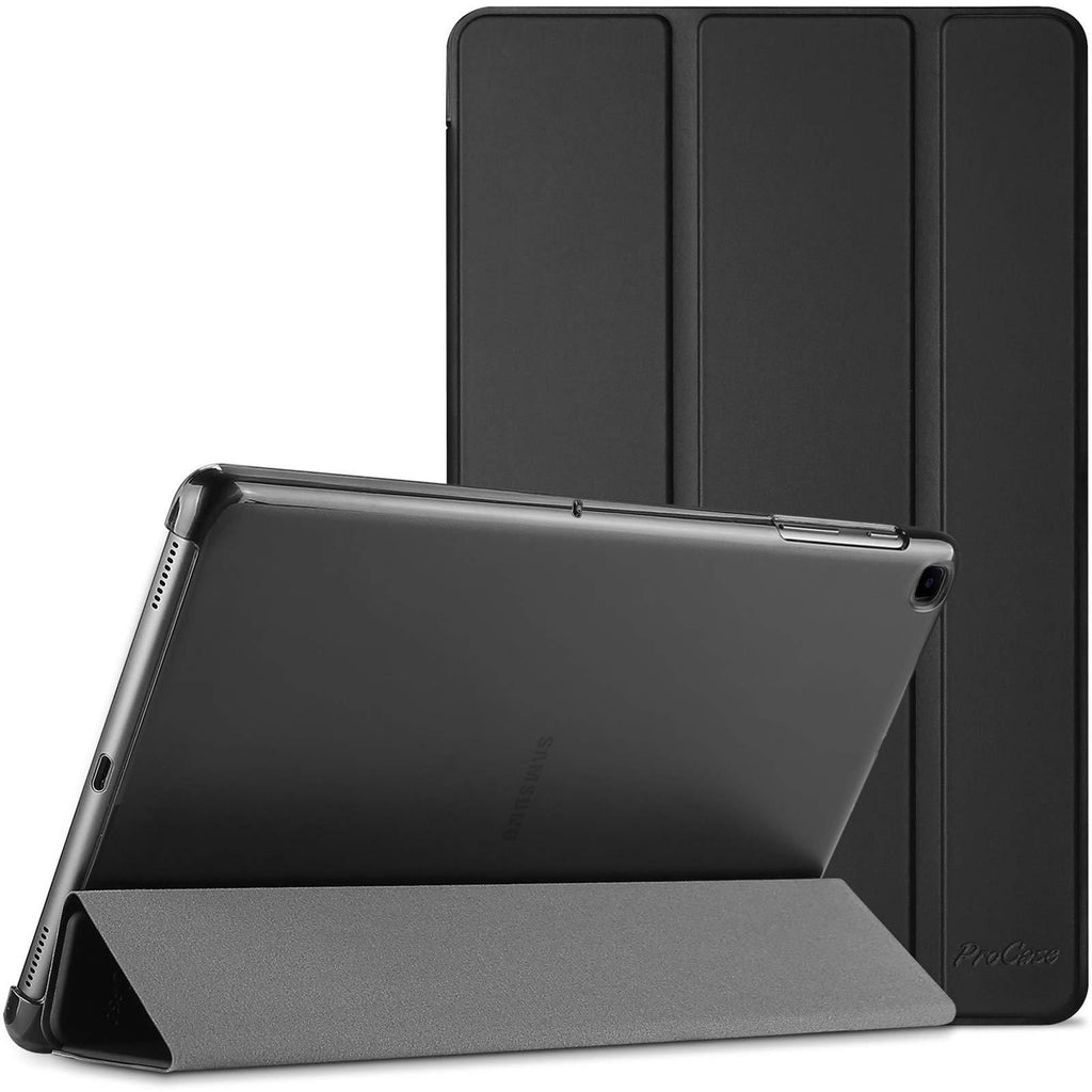  [AUSTRALIA] - ProCase Galaxy Tab A7 Case 10.4 Inch (SM-T500 / T505 / T507), Protective Stand Case Hard Shell Cover for 10.4 Inch Samsung Tab A7 Tablet 2020 -Black Black