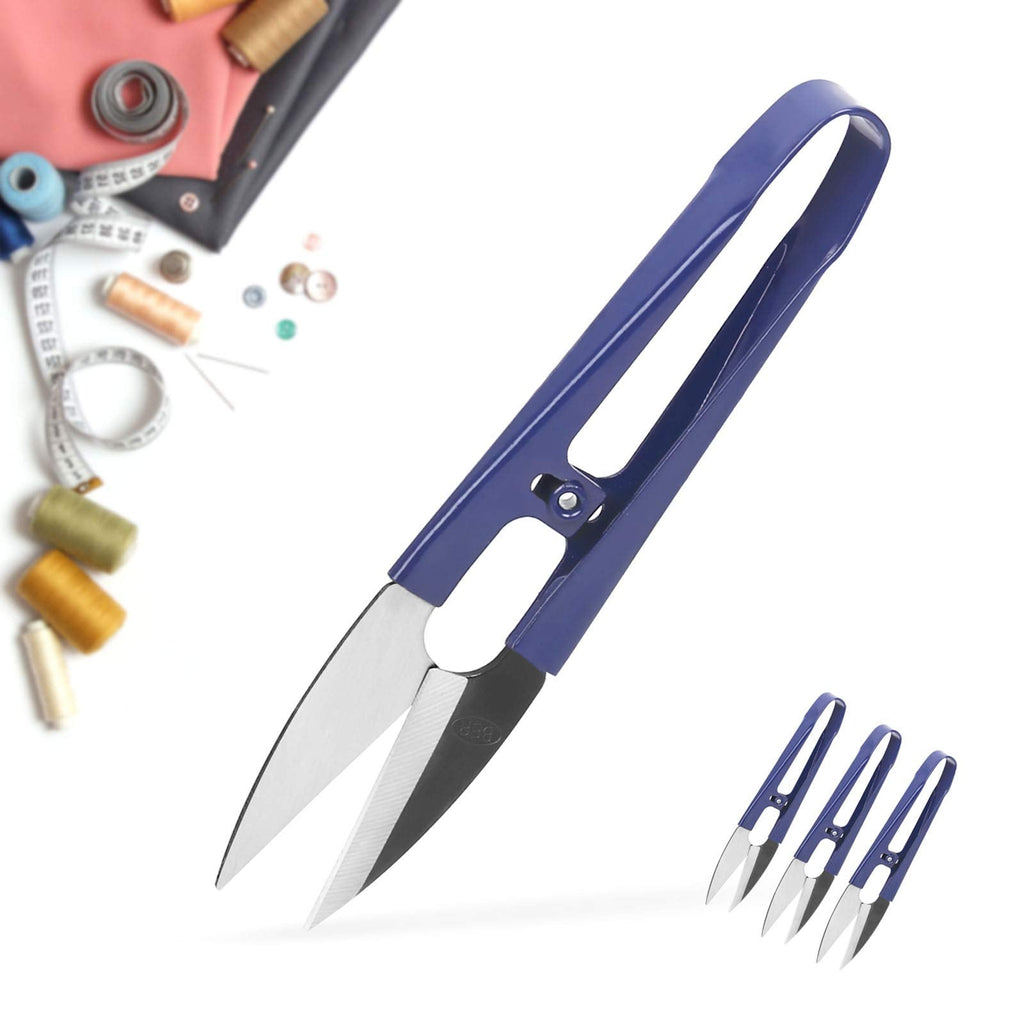  [AUSTRALIA] - 3 Pack Thread Snips, Mini Sewing Scissors, Beading, Embroidery Multi-Purpose Small Thread Cutter, Suitable for Making Handicrafts, DIY Supplies