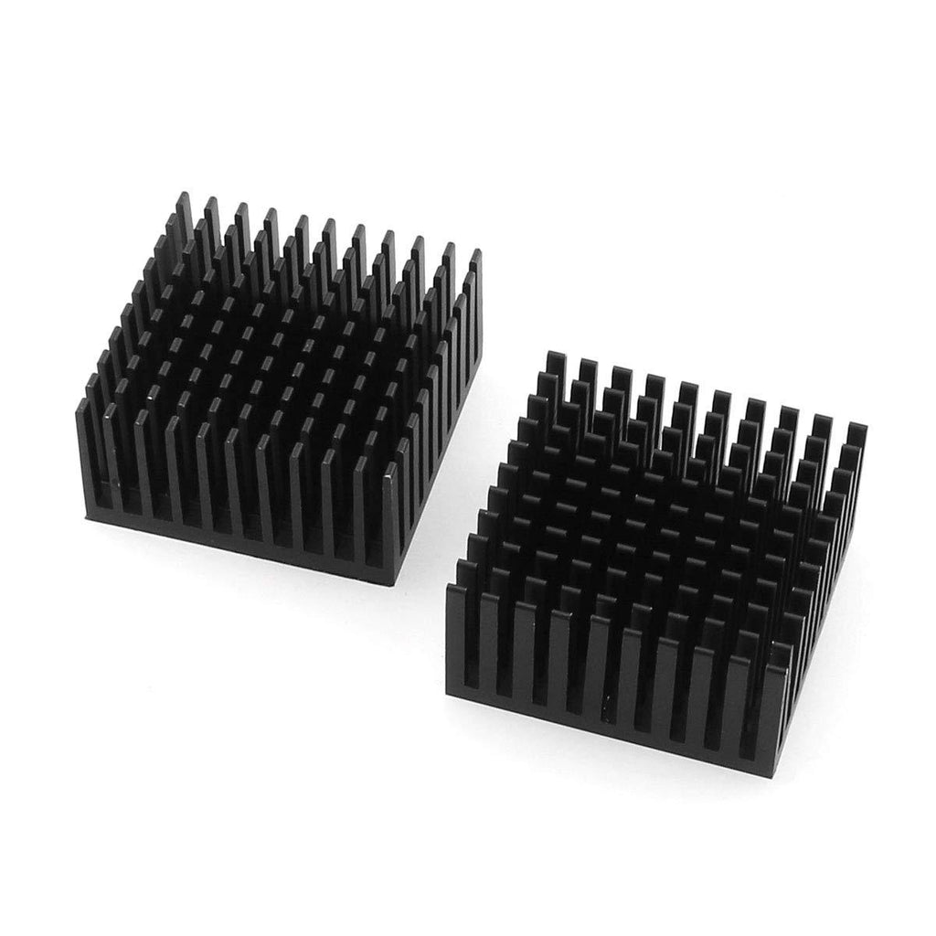 DGZZI 40mm Heatsink Kit 2PCS 40 x 40x 20mm Aluminum Heat Sink Radiator Cooler Cooling Fin with Thermal Conductive Adhesive Tape for Cooling 3D Printers CPU Light-Emitting Diode Power Active Component - LeoForward Australia