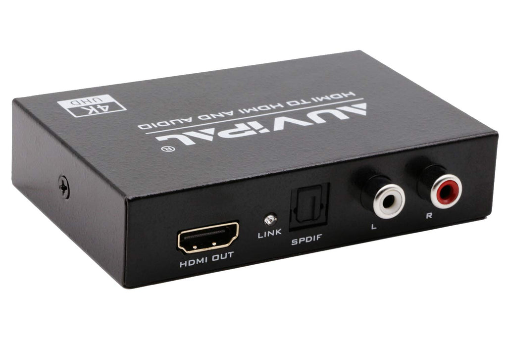  [AUSTRALIA] - AuviPal 4K@60Hz HDR HDMI Audio Adapter for Connecting Wired Speaker/Headset/Sound Bar to PS5/PS4/PS3, Xbox Series X, Apple TV, FireStick, Roku and ChromeCast