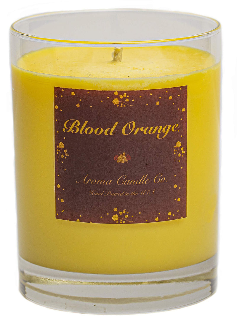  [AUSTRALIA] - Scented Candles | Aromatherapy Candles | Scented Candle for Home | 100% Soy Wax - Paraffin Free | 100% Pure Therapeutic Grade Orange Essential Oils | Hand Poured in USA Blood Orange
