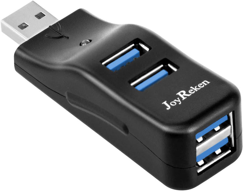 Small USB Hub, JoyReken 4-Port USB 3.0 Splitter, Mini Portable Data USB Hub for MacBook, Mac Pro, Mac Mini, iMac, Surface Pro, XPS, PC, Flash Drive, Mobile HDD VostroHub - LeoForward Australia