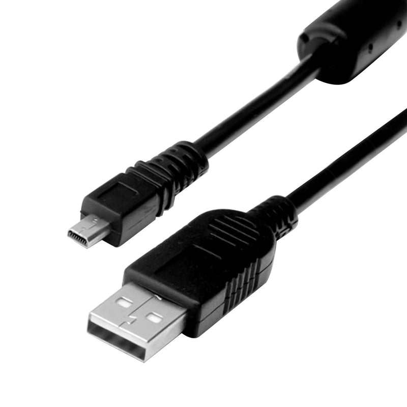  [AUSTRALIA] - Replacement USB Camera Transfer Data Charging Cable Cord for Sony Cybershot Cyber-Shot DSCH200, DSCH300, DSCW370, DSCW800, DSCW830, DSC-H200, DSC-H300, DSC-W370, DSC-W800, DSC-W830 (Black)