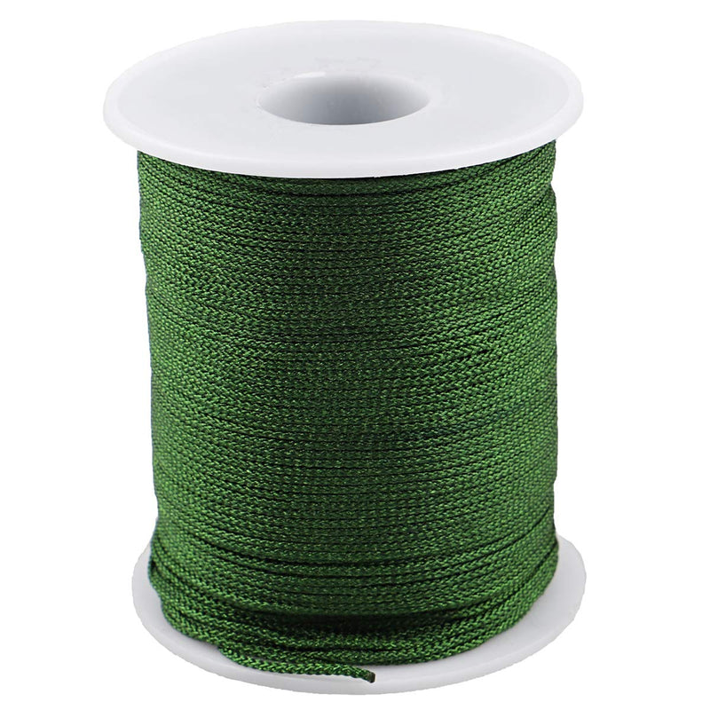  [AUSTRALIA] - Nylon Thread Twine for Gardening Braided Bracelets DIY Crafts (1mm-394feet, Army Green) 1mm-394feet