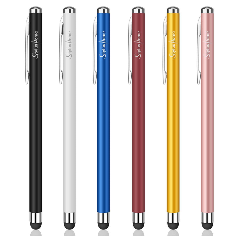 Stylus Pens for Touch Screens, StylusHome 6 Pack High Precision Capacitive Stylus for iPad iPhone Tablets Samsung Galaxy All Universal Touch Screen Devices - LeoForward Australia