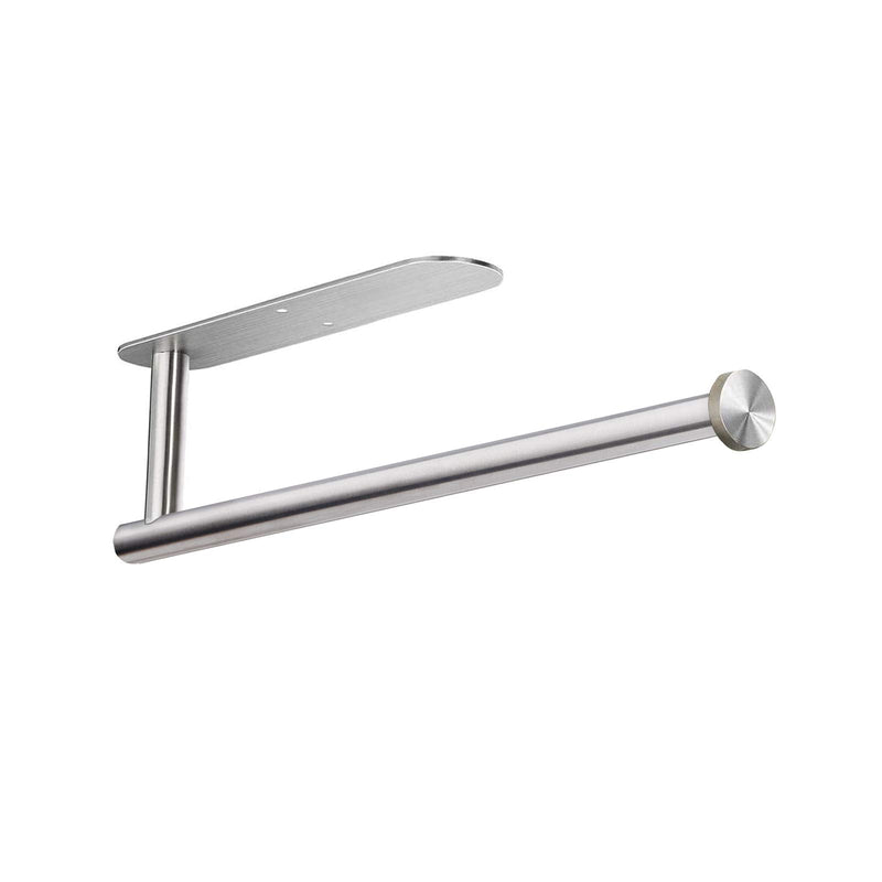  [AUSTRALIA] - Paper Towel Holders for Kitchen,Paper Towels Bulk- Self-Adhesive Under Cabinet,Both Available in Adhesive and Screws,Stainless Steel Silver 1