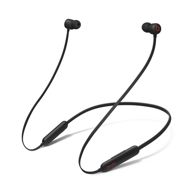 Beats Flex Wireless Earbuds – Apple W1 Headphone Chip, Magnetic Earphones, Class 1 Bluetooth, 12 Hours of Listening Time, Built-in Microphone - Black Beats Black - LeoForward Australia