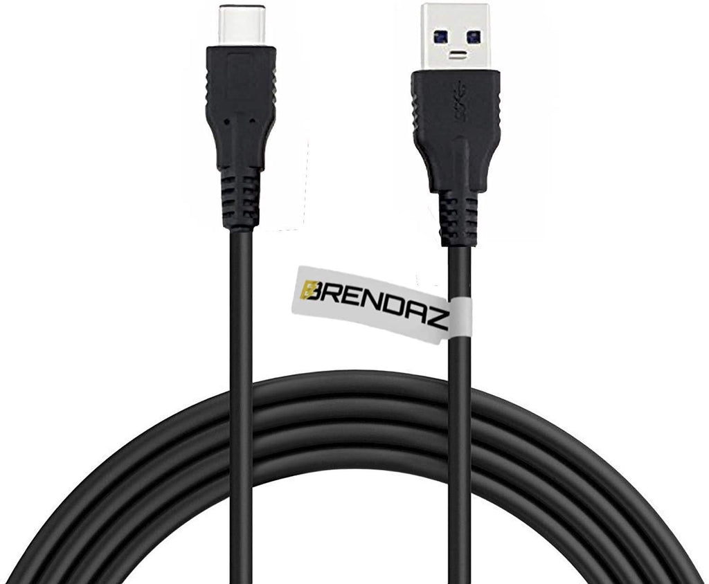 BRENDAZ Charge & Power USB 2.0 Type-C (Type C) to Type-A Cable, Compatible with LG HBS-FN4, HBS-FN5W, FN6 Tone Free True Wireless Headphones, LG Tone Flex XL7, LG Tone Style SL5, SL6S Headphones. - LeoForward Australia