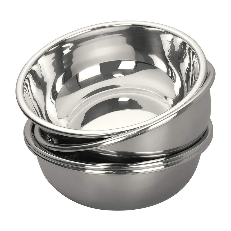  [AUSTRALIA] - Rinboat 8.66 Inch Stainless Steel Mixing Bowl, 4 Packs