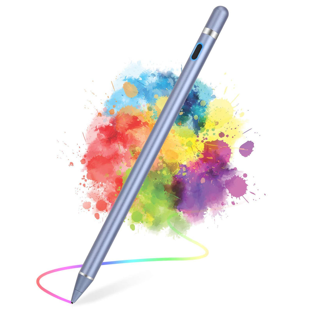 Active Stylus Pens for Touch Screens, Active Pencil Smart Digital Pens Fine Point Stylist Pen Compatible with iPhone iPad,Samsung/Android Smart Phone&Tablet Writing Drawing by maylofi (Blue) Blue - LeoForward Australia
