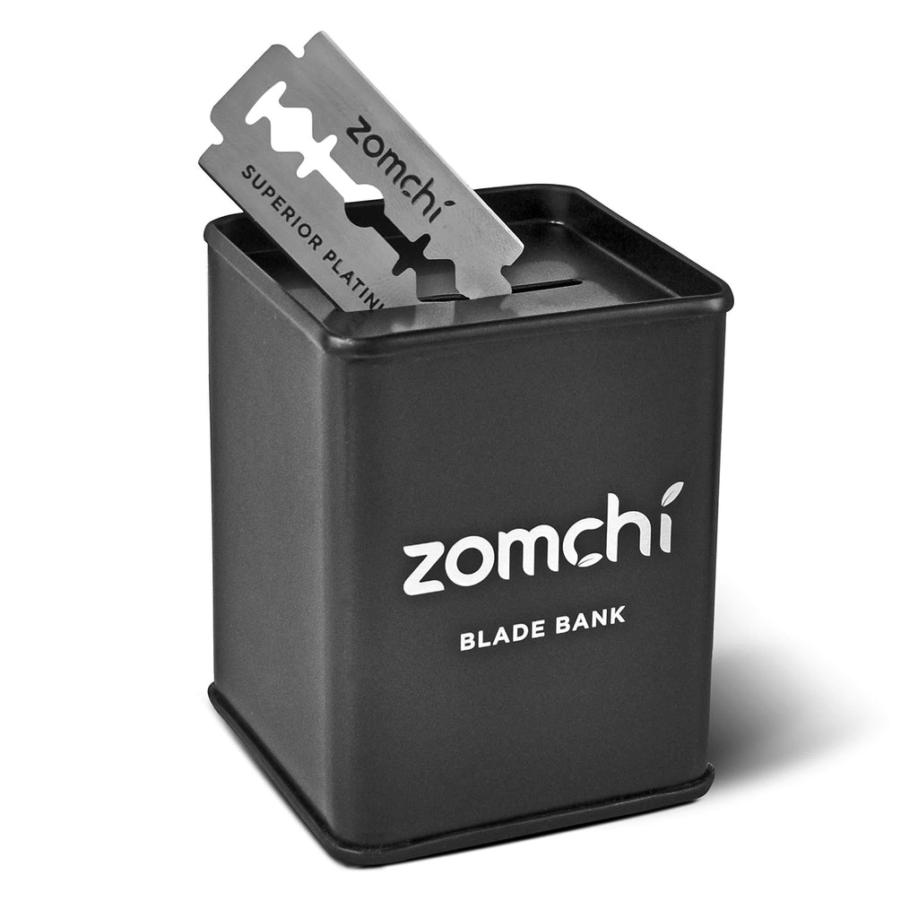 Zomchi Razor Blade Bank for Safety Razor Blade Storagement, Used Double Edge Safety Razor Blade Disposal Case - LeoForward Australia
