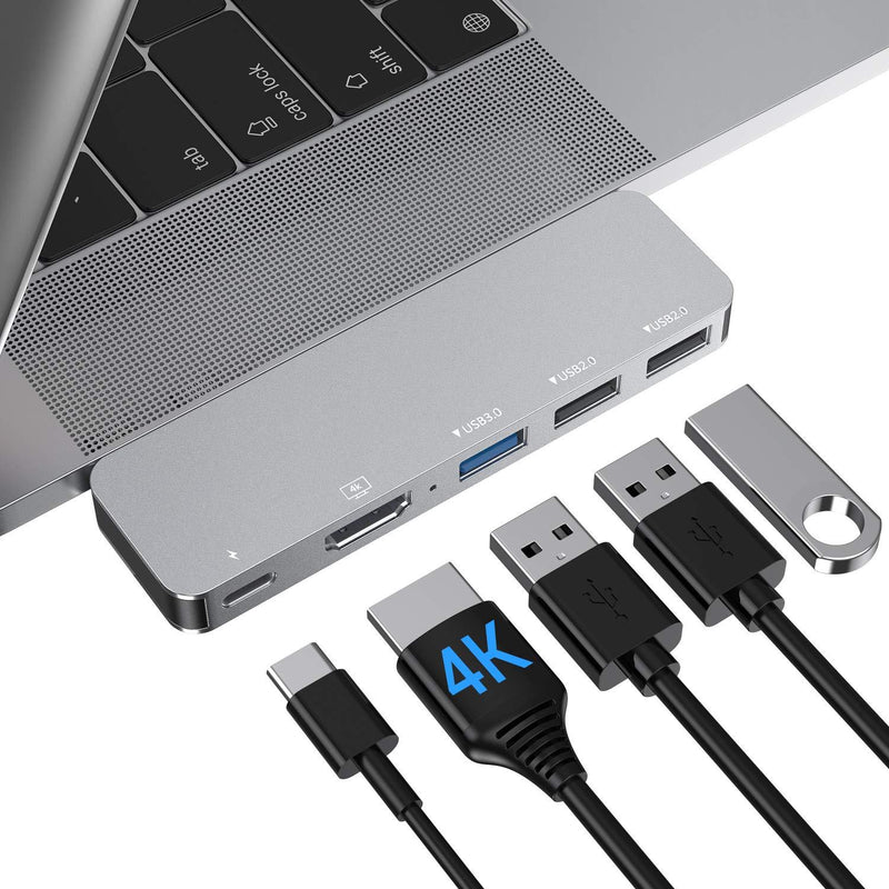 USB C Adapter MacBook Pro HDMI Accessories, MacBook Air Type C Hub USB Adapter with 4k HDMI, Thunderbolt 3 USB C Power Delivery for MacBook Pro 13" 15" 16" 2021-2016, MacBook Air 2021-2018 - LeoForward Australia