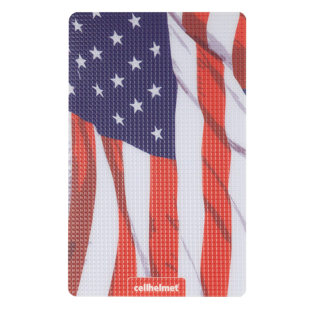 cellhelmet TACKBACKS | Universal Non-Slip Phone Grip, Device Grip Tape | Tablet (5" x 8") | American Flag Patriotic Case Cover | Protective Phone Back - LeoForward Australia