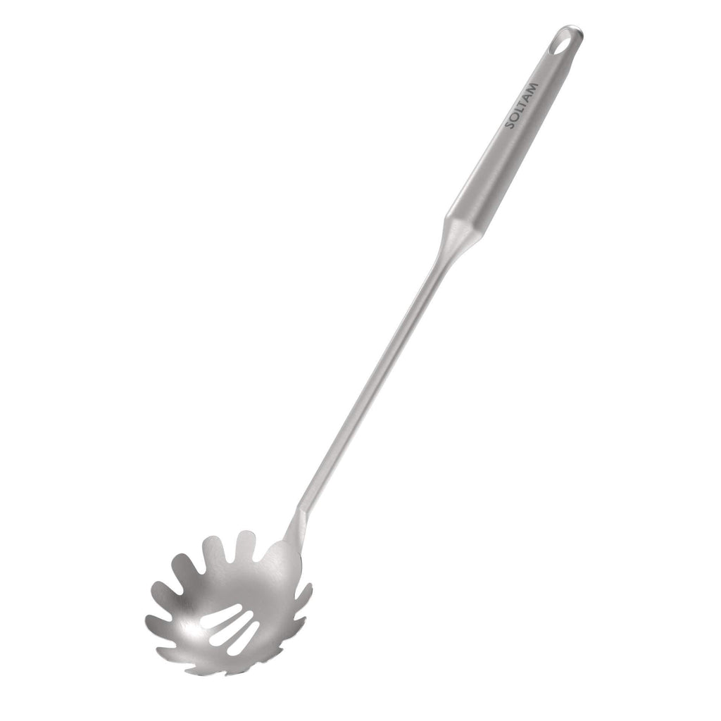  [AUSTRALIA] - Stainless Steel Pasta Fork Serving Utensil - Will Last Your Kitchen a Lifetime, Guaranteed - Meticulous Craftsmanship, Sleek Modern Design, Exceptional Quality.