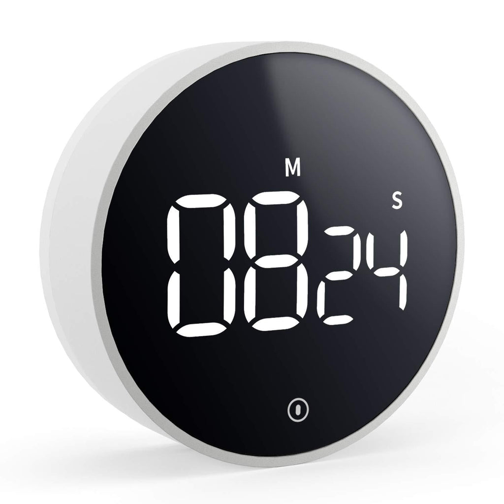  [AUSTRALIA] - VOCOO Digital Kitchen Timer - Magnetic Countdown Countup Timer with Large LED Display Volume Adjustable, Easy to Use for Cooking Kids and Seniors