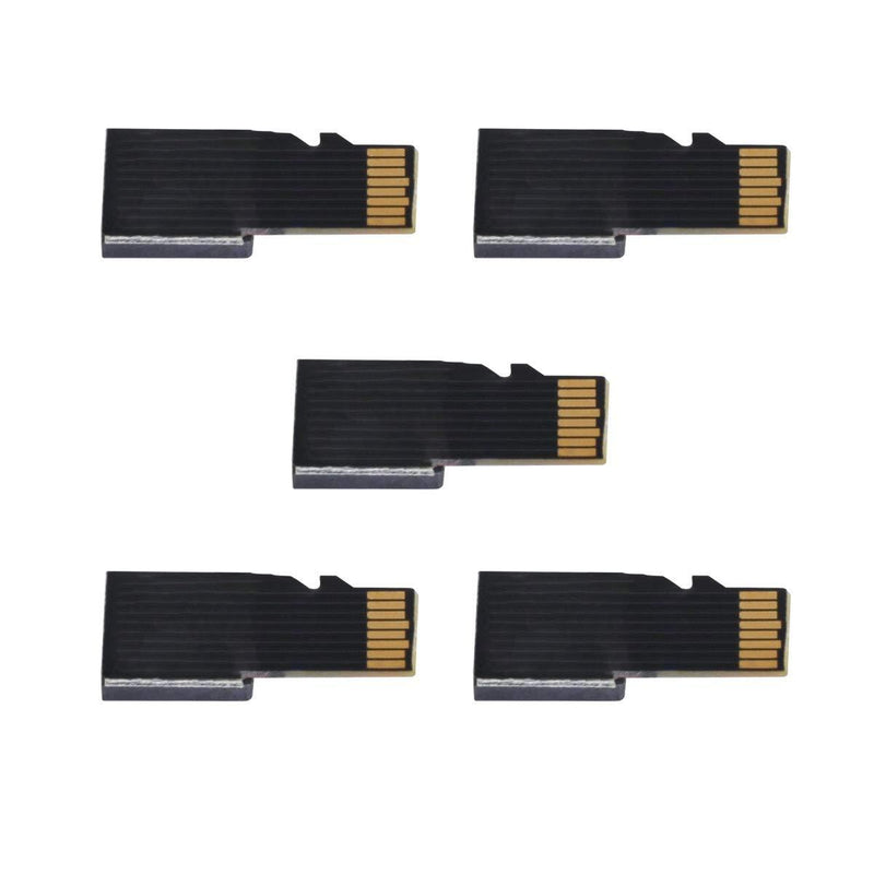  [AUSTRALIA] - Cablecc 5pcs/lot Micro SD TF Memory Card Kit Male to Female Extension Adapter Extender Test Tools PCBA Reader for Car GPS Phone