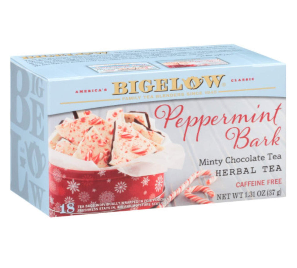  [AUSTRALIA] - Bigelow Limited Edition Peppermint Bark Herbal Tea - 18 tea bags