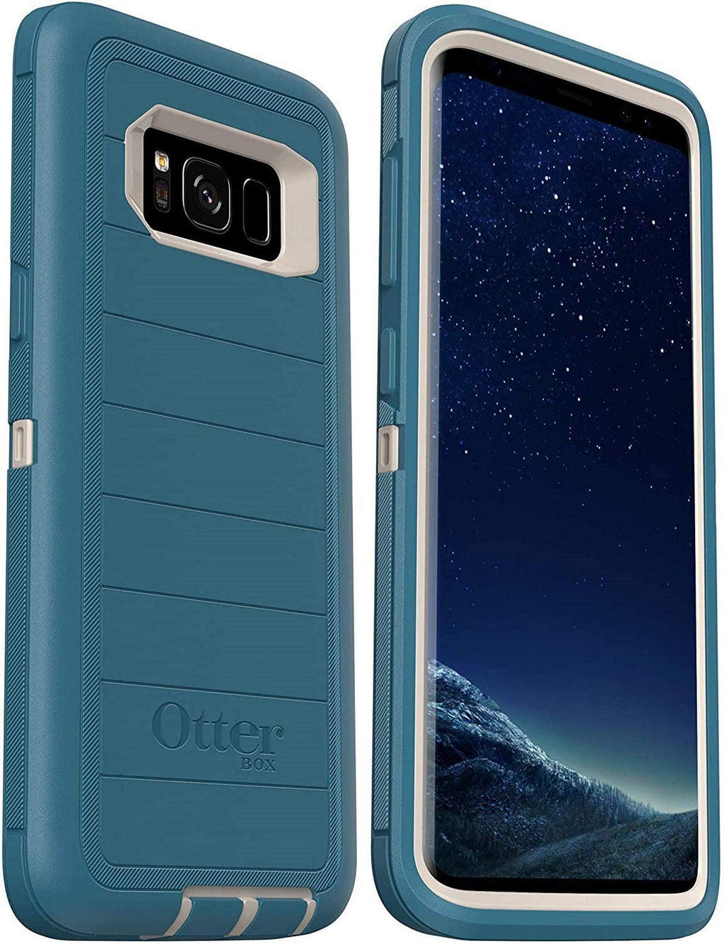 OtterBox Defender Series Rugged Case for Samsung Galaxy S8 - Case Only - Bulk Packaging - Big Sur (with Microbial Defense) - LeoForward Australia