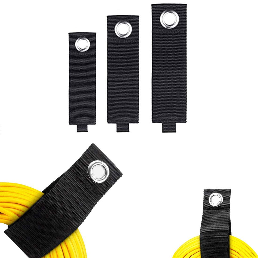  [AUSTRALIA] - Helonge Extension Cord Holder,6 Pcs Cable Holder(1.5x10.2/1.97"x 13"/1.97"x17.13") Garage Organizers and Storage for Home, Basement, RV & Workshop Organization and Storage