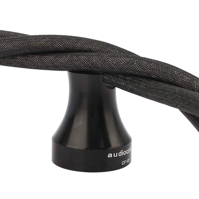  [AUSTRALIA] - Audiocrast CF01 HiFi Cable Clamp Wire Bracket Power/Speaker Cable Riser Clip, HiFi Cable Stabilizer, Hi-End Cable Holder Crimp Trestle for Audiophiles