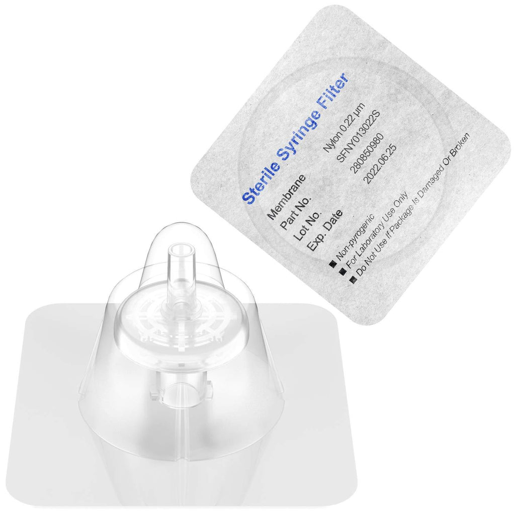 Biomed Scientific Sterile Syringe Filters Nylon Membrane 13mm Diameter 0.22um Pore Size Individually Packed 10Pcs - LeoForward Australia