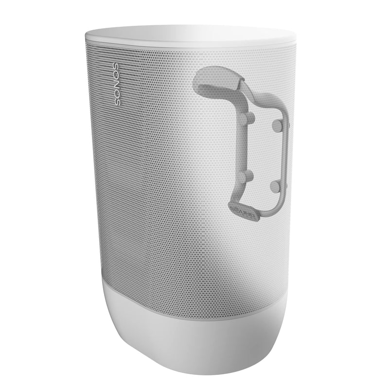  [AUSTRALIA] - Move Speaker Wall Mount Bracket, Weatherproof, Compatible with Sonos Move, Including Mounting Accessories, Lunar White