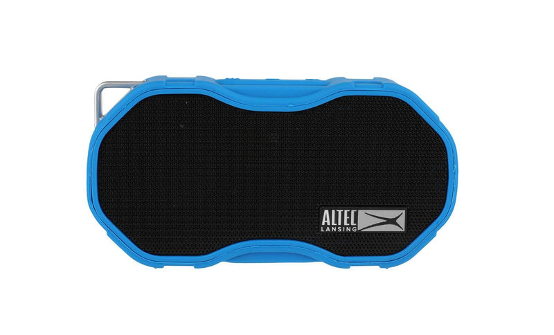 Altec Lansing Baby Boom XL Portable Bluetooth Speaker, Waterproof Portable Speaker with Deep Bass and Loud Sound, 100 Feet Bluetooth Range for Travel, Sports, Home, Parties Outdoors… (Blue) Blue - LeoForward Australia