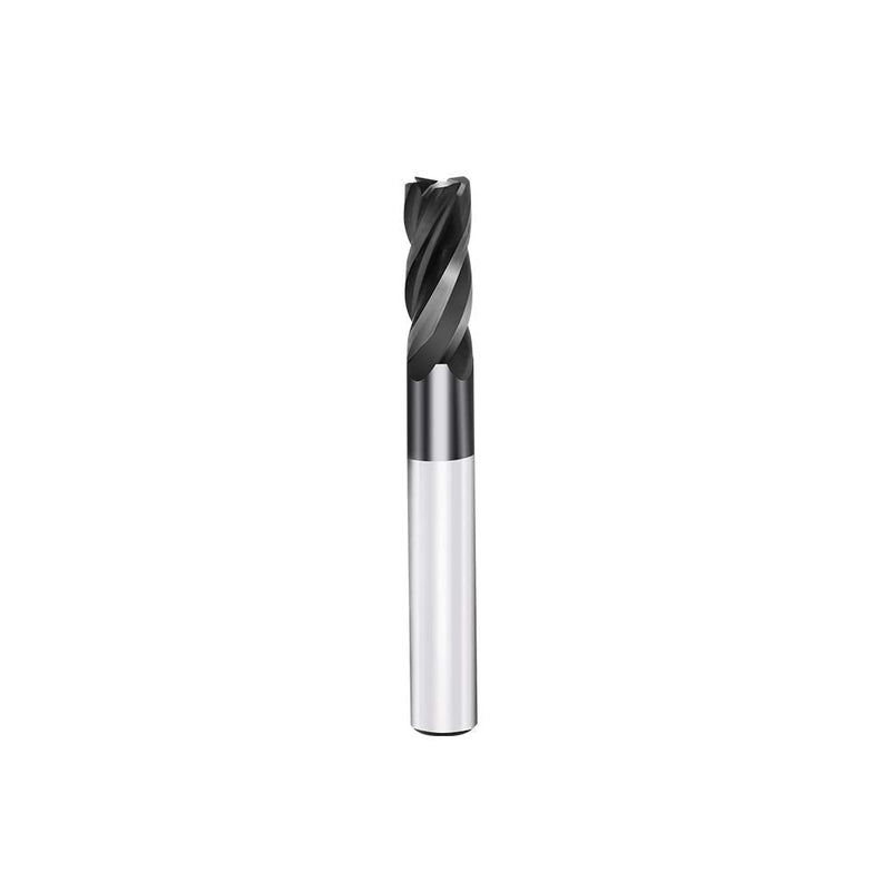  [AUSTRALIA] - AUTOTOOLHOME 1/4" Carbide Square End Mill for Micro Grain Carbide Milling Cutter for Alloy Steel Hardened Steels 4 Flutes HRC50 (1, 1/4 in)
