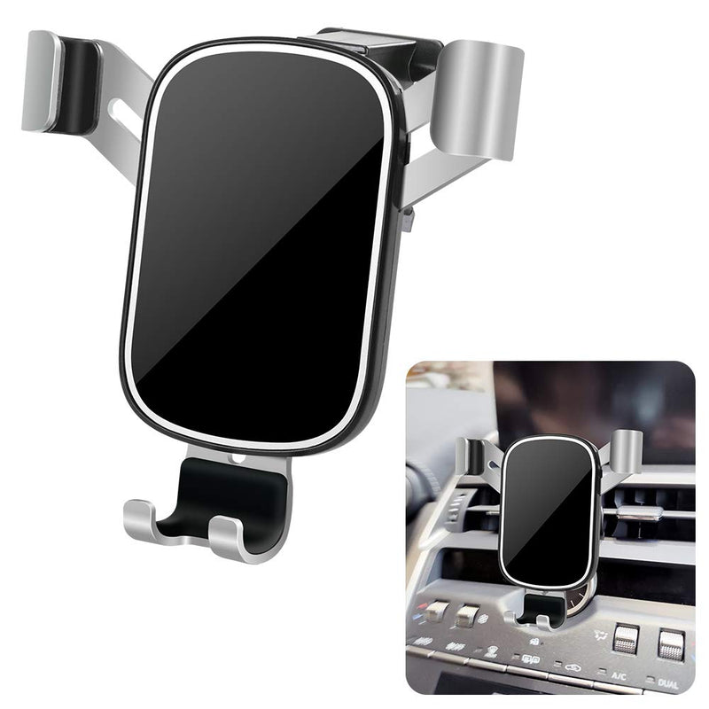  [AUSTRALIA] - LUNQIN Car Phone Holder for 2015-2021 Lexus NX 300 300h SUV [Big Phones with Case Friendly] Auto Accessories Navigation Bracket Interior Decoration Mobile Cell Mirror Phone Mount