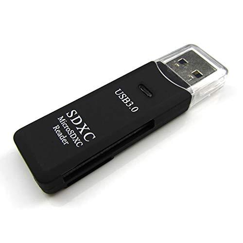 SD Card Reader,USB C to USB 3.0, SD/TF Card Reader Dual Slots,Plug N Play,High Speed Micro SD Card Reader with Lanyard - LeoForward Australia