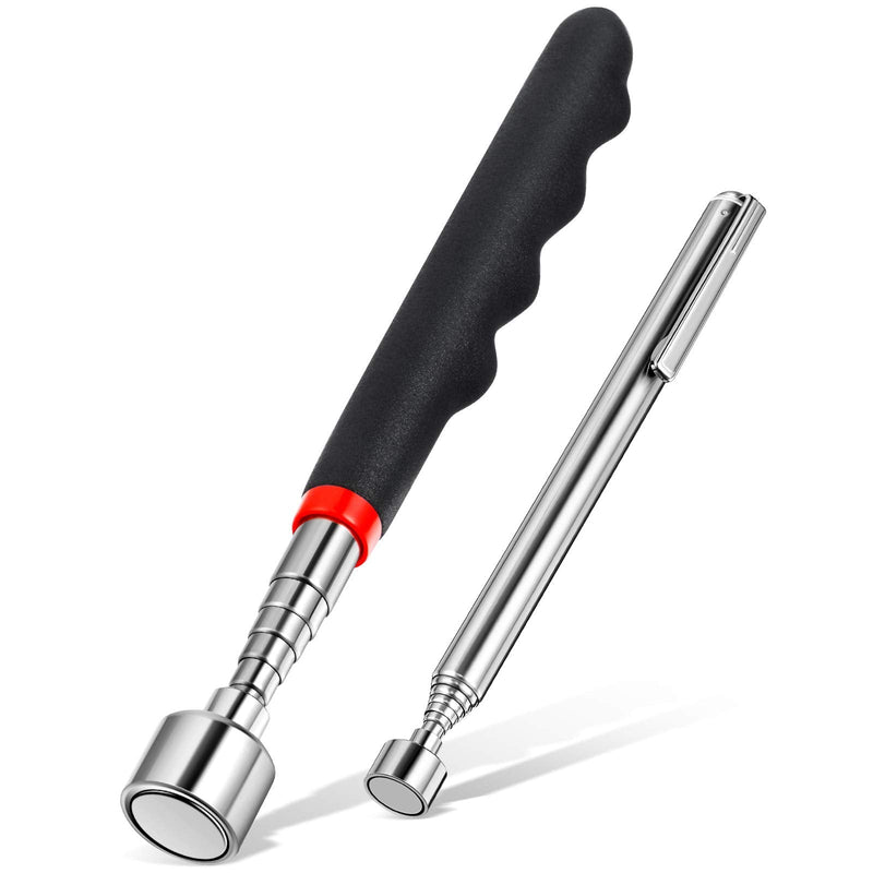  [AUSTRALIA] - Telescoping Magnet Pick up Tools Include 20 lb Magnetic Tool and 3 lb Telescoping Magnet Stick Gadget for Hard to Reach Places Suitable for Birthday Father’s Day and Christmas (2) 2