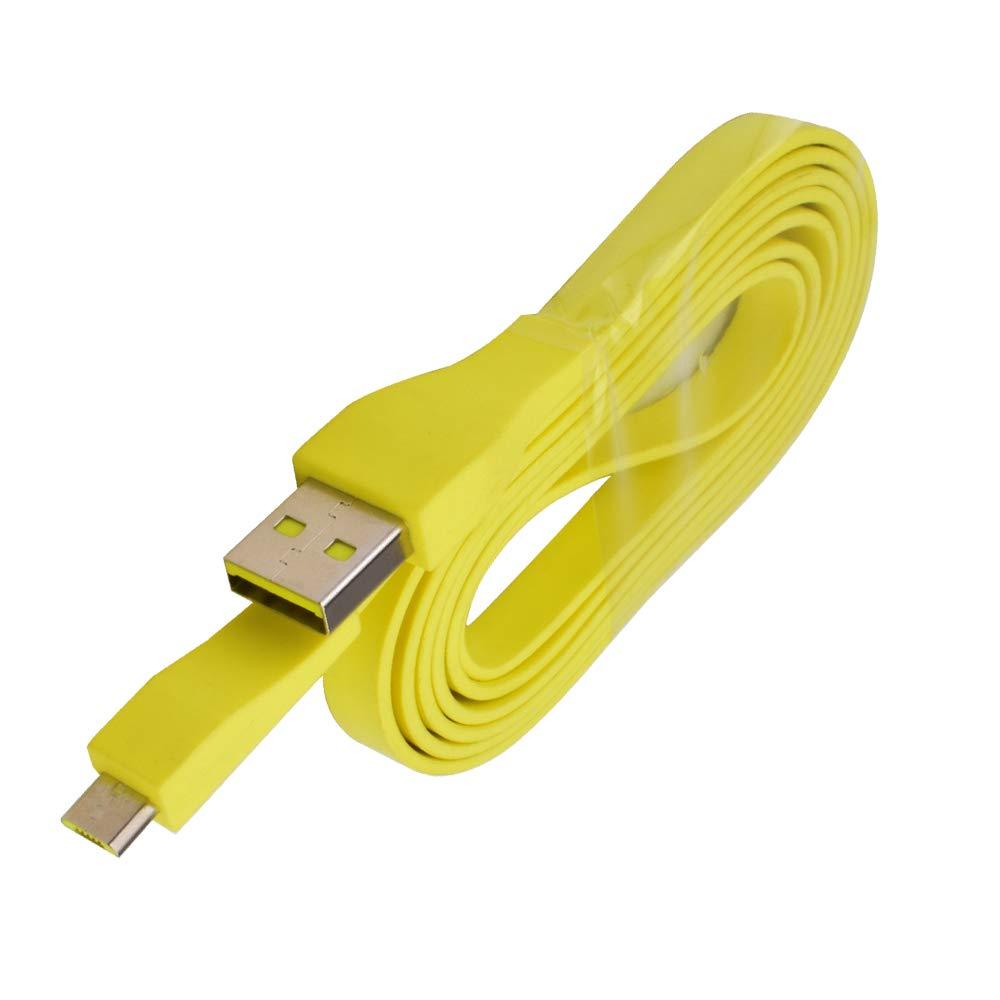 Upgrade Charging Supply Cable Compatible with Logitech UE Boom, Boom2 Wireless Speaker (Yellow) - LeoForward Australia