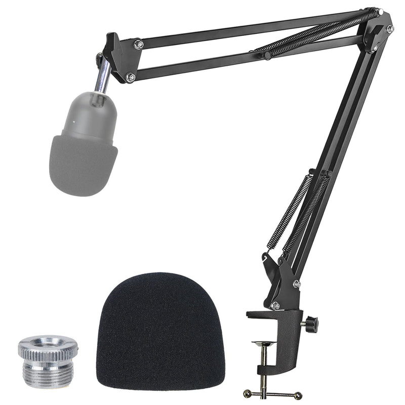  [AUSTRALIA] - Razer Seiren Mini Boom Arm with Pop Filter - Mic Stand with Foam Cover Windscreen Compatible with Razer Seiren Mini Streaming Microphone by YOUSHARES