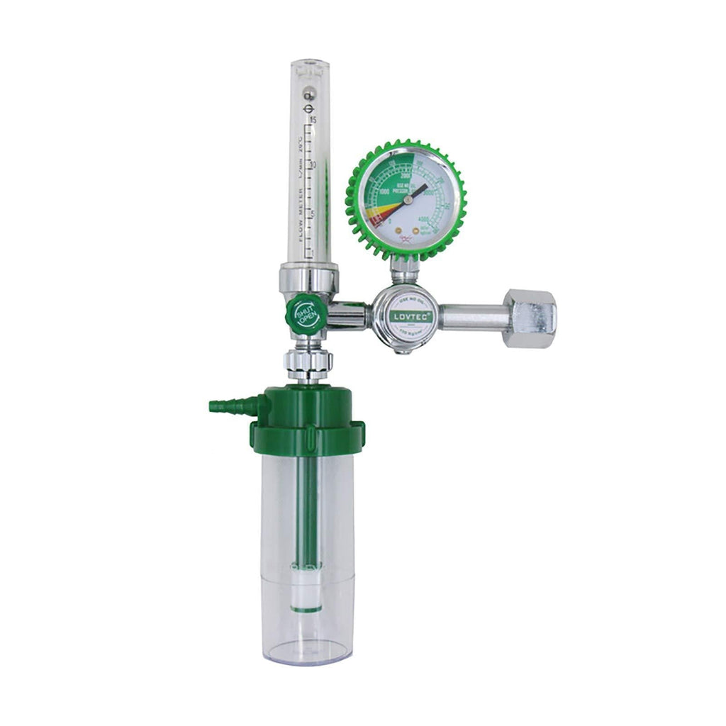 Flow Meter Absorber Flowmeter Pressure Regulator Flow Meter Pressure Reducing Valve Regulator CGA540 0-10L/min - LeoForward Australia