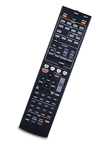 Replaced Remote Control Compatible for Yamaha RX-V375 YHT-494BL HTR-3066BL YHT-597 RX-V565 YHT-797 HTR-6250 YHPS101 RXV373 YHT493BL HTR3065 YHT595 RXV473BL YHT699U HTR6240 Audio Video AV Receiver - LeoForward Australia