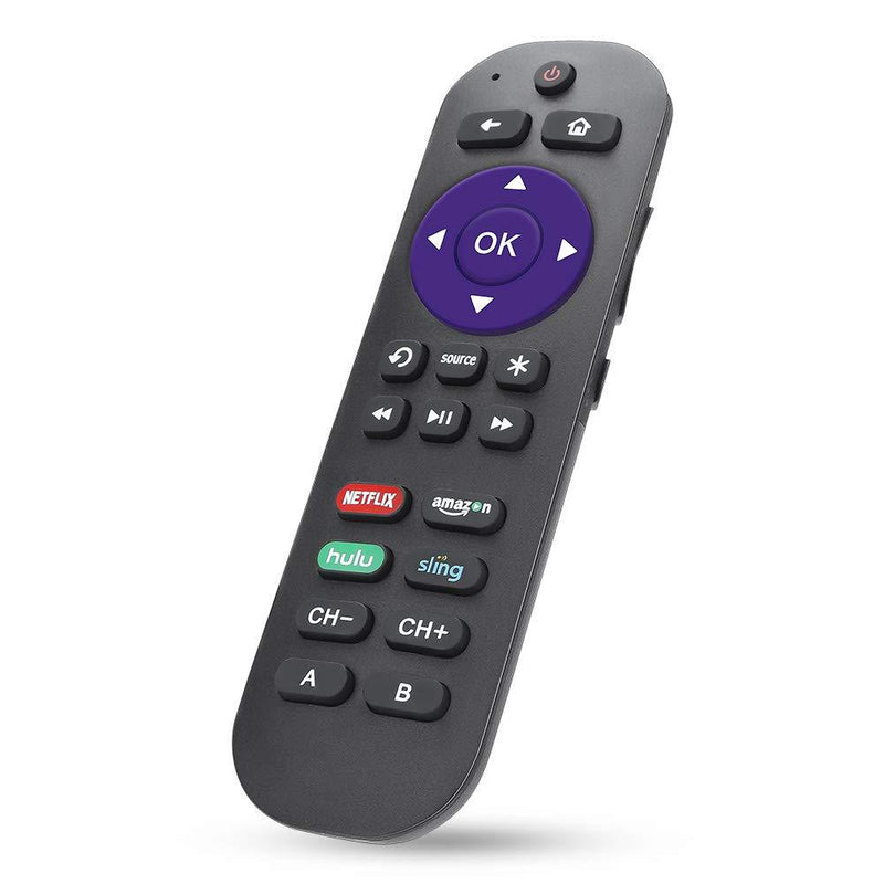 Gvirtue Universal Remote Control Fits for Roku Player 1 2 3 4 Premiere/+ Express/+ Ultra with 9 More Learning Keys Programmed to Control TV/Soundbar/Receiver - LeoForward Australia