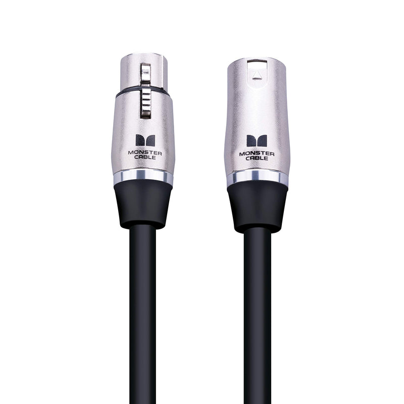  [AUSTRALIA] - Monster Prolink Performer 600 Microphone Cable: 10 ft, Silver Contact XLRs 10 ft. - silver contact XLRs