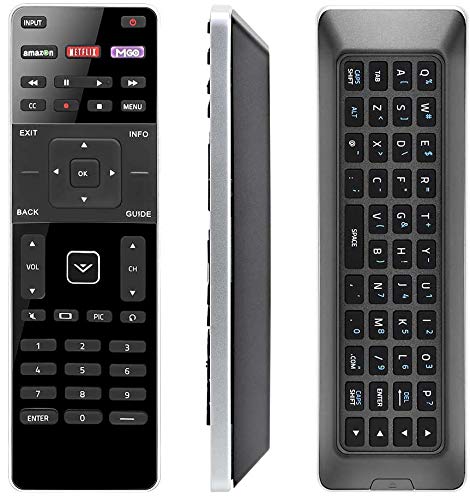  [AUSTRALIA] - Universal Replacement Remote Control Compatible with All Vizio Smart TV Include D-Series M-Series P-Series V-Series Including Dual Side QWERTY Keyboard