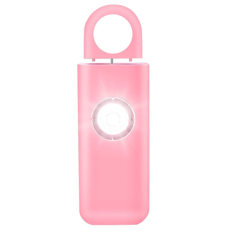 Self Defense Siren - Safety Alarm for Women Keychain with SOS LED Light. Personal Security Keychain Alarm for Women. Helps Elders & Kids Emergency Call - Pink - LeoForward Australia