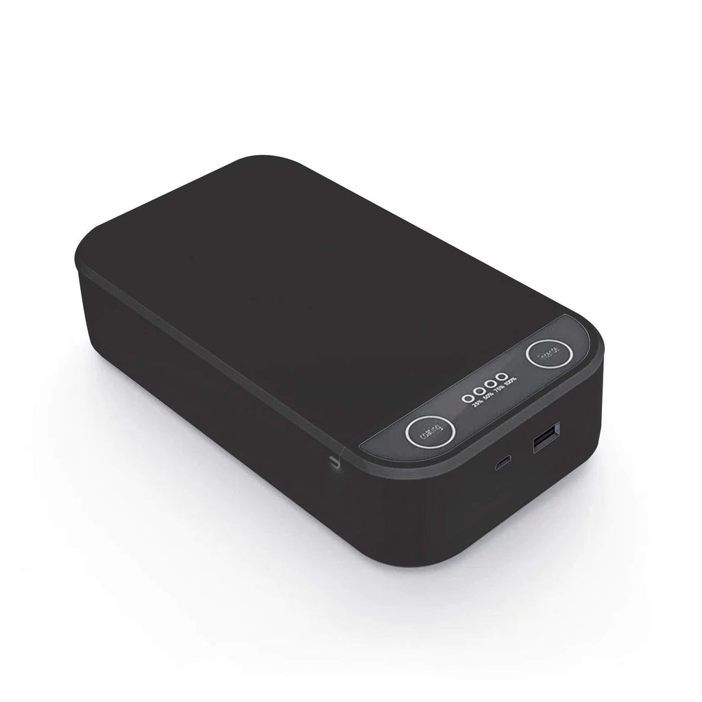  [AUSTRALIA] - YIQUTECH UV Smartphone Sanitize Box (Black) Black