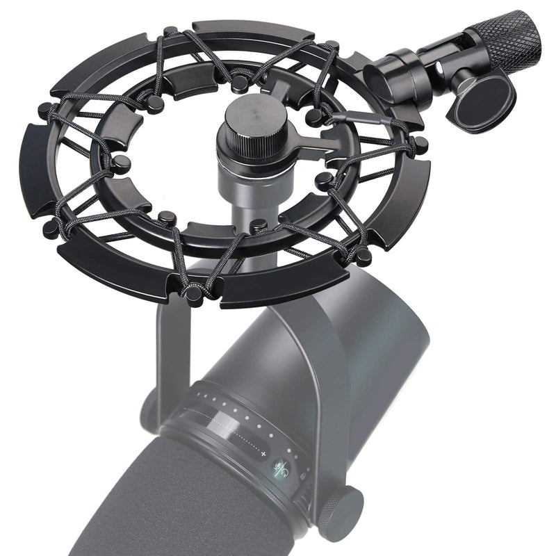  [AUSTRALIA] - MV7 Shock Mount Compatible with Shure MV7 Microphone, MV7 Shock Mount Reduces Vibration Noise Matching Mic Stand Boom Arm by SUNMON