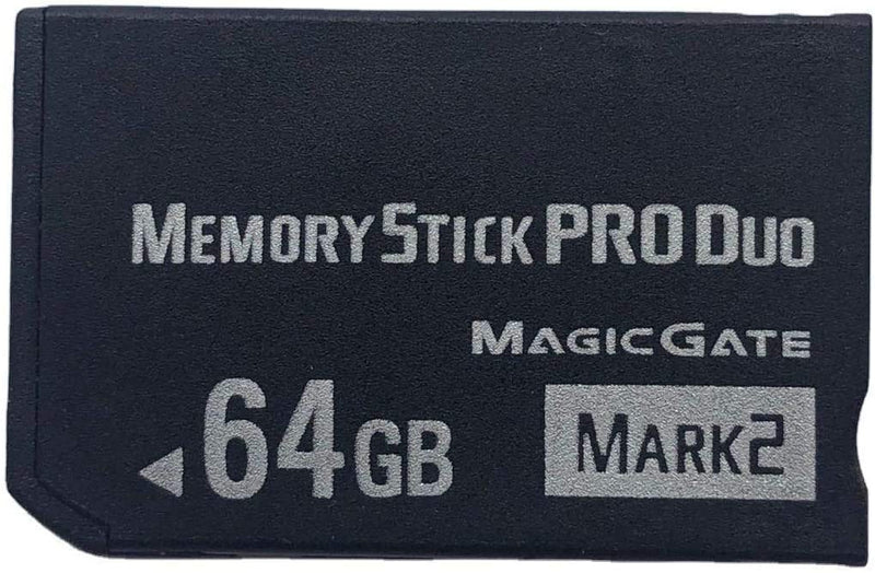  [AUSTRALIA] - JUZHUO Original 64GB High Speed Memory Stick Pro Duo(Mark2) PSP Accessories/Camera Memory Card.