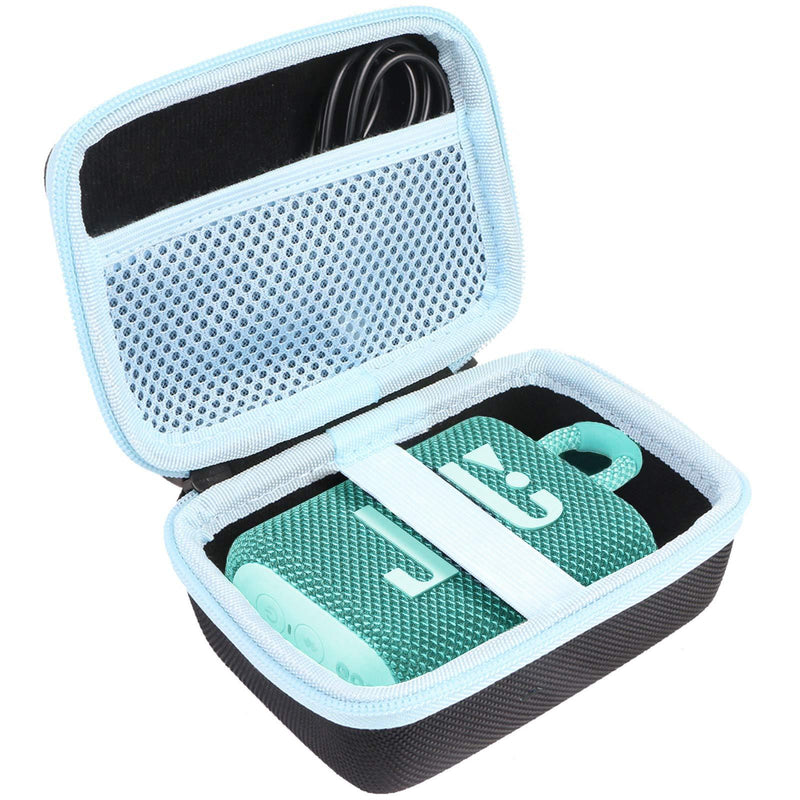 Aenllosi Hard Carrying Case Compatible with JBL Go 3 Portable Bluetooth Speaker (Green) green - LeoForward Australia