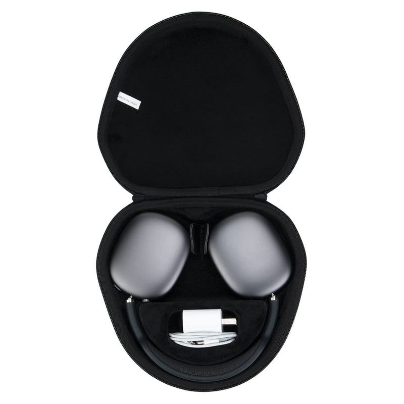  [AUSTRALIA] - co2CREA Hard Case with Sleep Mode Replacement for Apple AirPods Max Headphone (Black Case) Black Case