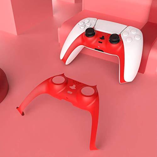 PS5 Controller Replacement Shell,DIY Shell Decorative Strip for PS5 Dualsense Controller（Red） red - LeoForward Australia