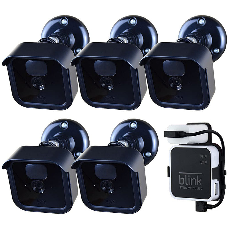 All-New Blink Outdoor Camera Mount Bracket with Outlet Wall Mount for Blink Sync Module 2 for Blink Outdoor Camera System (Blink Camera Not Include) 5PACK (5+1)PACK - LeoForward Australia